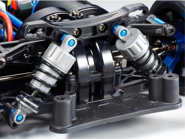 TAMIYA 47326-000 47326 47326-1:10 RC TT-02R Kit, ferngesteuertes Auto/Fahrzeug, Modellbau, Bausatz,