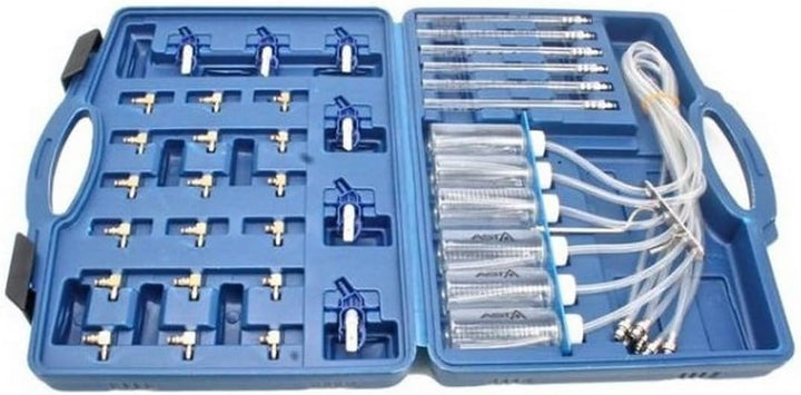 Common Rail Tester mit 24 Adaptern Prüfgerät für Diesel-Motoren Denso C1 C3 Siemens C3 Delphi Einspr