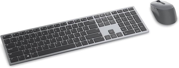 Dell KM7321W, Wireless, Multimedia, Tastatur und Maus Set, US International (QWERTY), schwarz Dell W