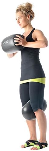 Original Pezzi® Mini Eggball® Gymnastik Ball Yoga Pilates Ball Übungsball MAXAFE (Anthrazit) Partner