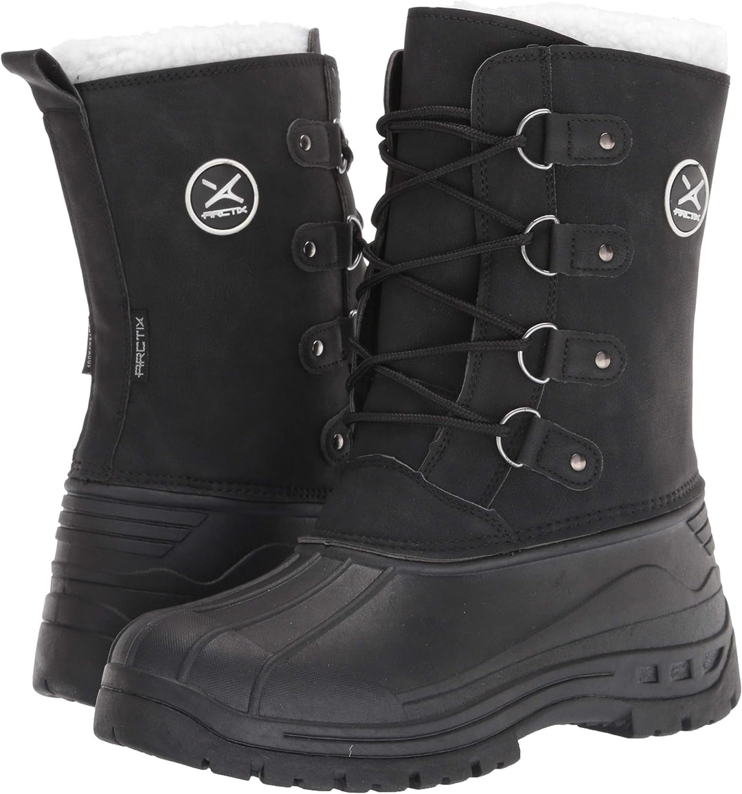 ARCTIX Herren Nordic Winter BootPferdeschuh 12 Men Schwarz, 12 Men Schwarz