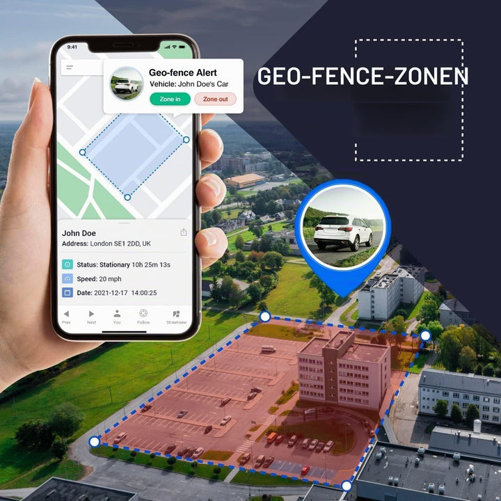 GPSLive DB4 GPS Tracker Auto, Van, Flotte, KFZ | Made in EU | Einstecken und loslegen | Livetracking