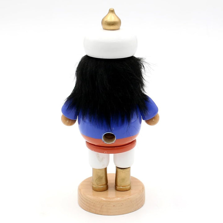 Dekohelden24 Orientalischer Holz Räuchermann, Räucherfigur, Rauchfigur, Räuchermännchen als Sultan m