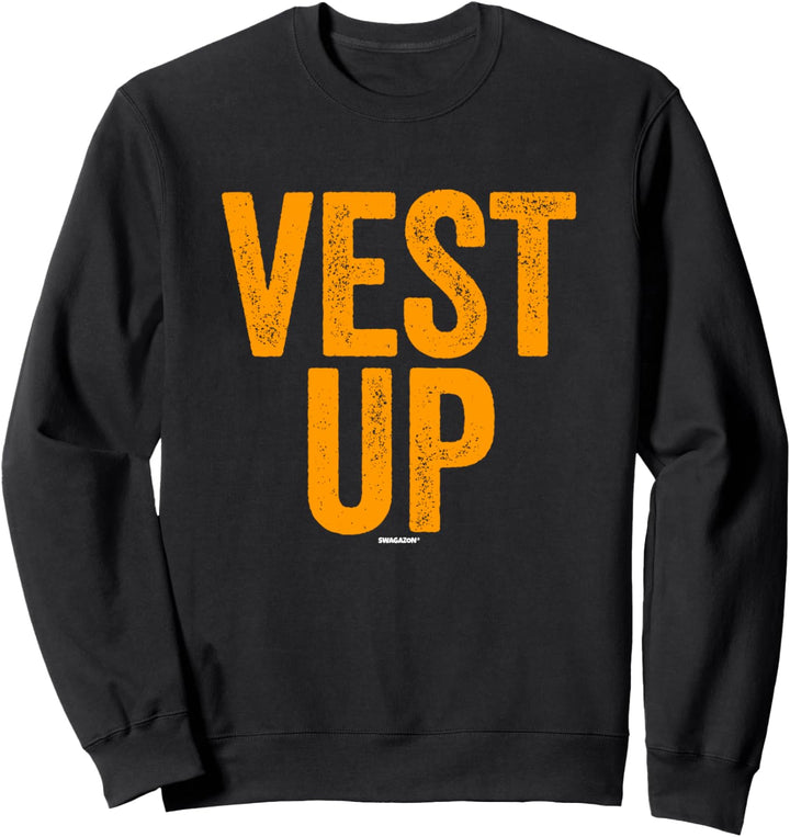 VestUp Swagazon Associate Coworker Vest Up Sweatshirt