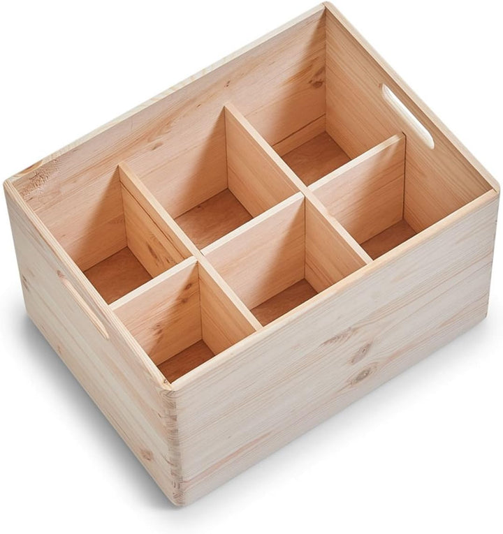 Zeller 13143 Allzweckkiste, Nadelholz, 40 x 30 x 24 cm, sonstige, 40 x 30 x 24 cm
