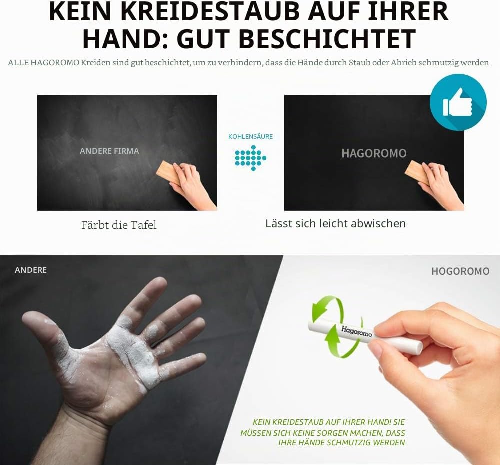 Hagoromo Fulltouch-5-Farben-Mix-Kreide 1 Kasten (72pcs) mehrfarbig 5 Farbmischung, 5 Farbmischung
