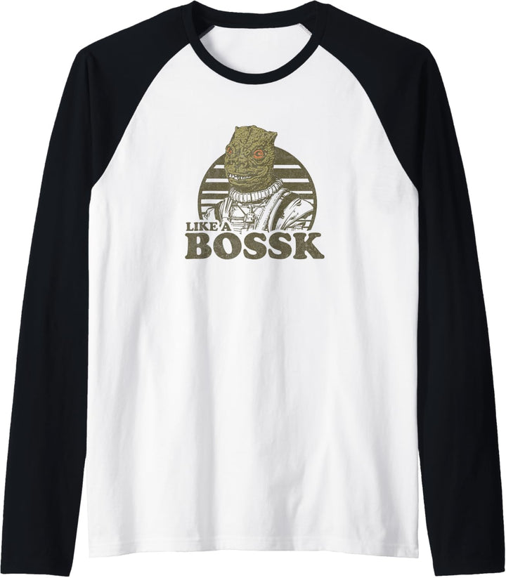 Star Wars Like a Bossk Raglan