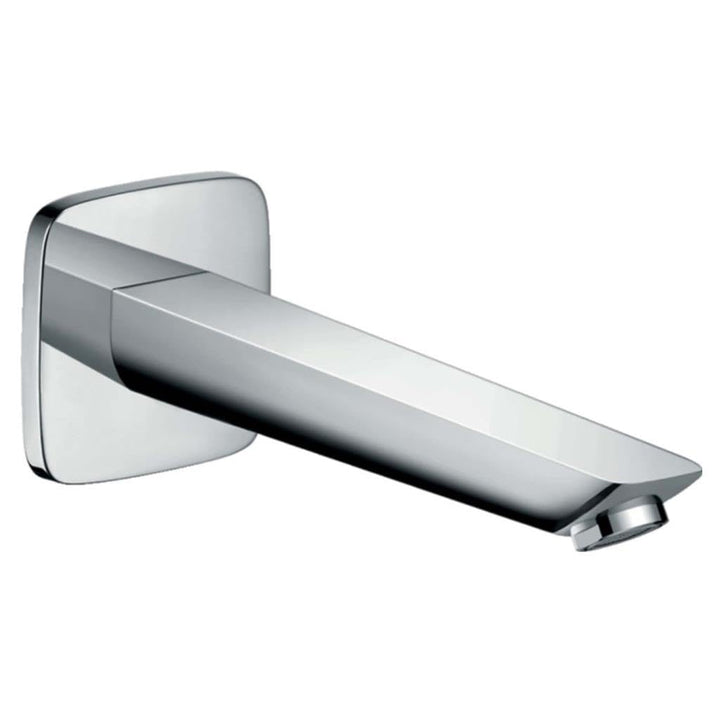 hansgrohe Logis Wanneneinlauf, Komfort-Auslauf 195mm, Wandmontage, Chrom, Chrom