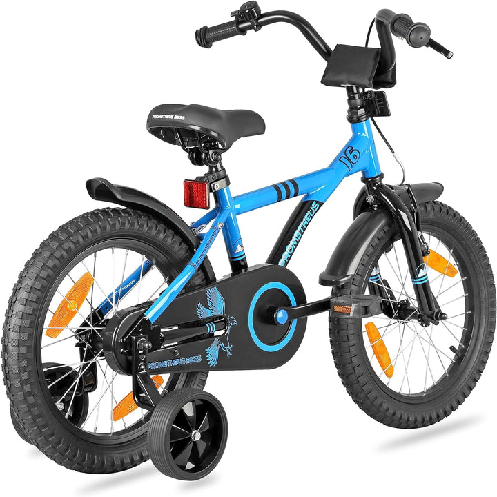 PROMETHEUS BICYCLES Kinderfahrrad 16 Zoll ab 5 Jahren - Kinder Fahrrad Mädchen Jungen Fahrrad Kinder