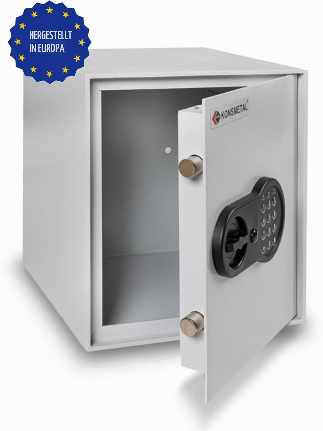 Konsmetall - Tresor Kolibri 2.0 34 T für Zuhause, Elektronischer Safe, Möbeltresor 33,5 x 29,6 x 29,