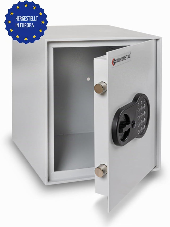 Konsmetall - Tresor Kolibri 2.0 34 T für Zuhause, Elektronischer Safe, Möbeltresor 33,5 x 29,6 x 29,