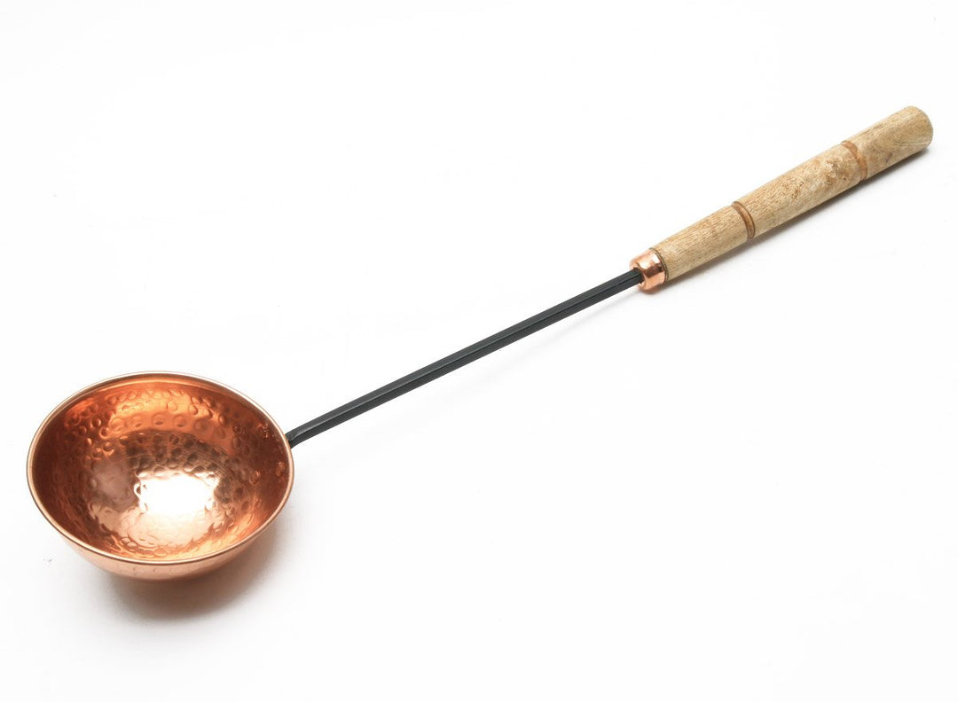Rento - Saunakelle, Schöpfkelle, Aufgusskelle - Kupfer - 52 cm
