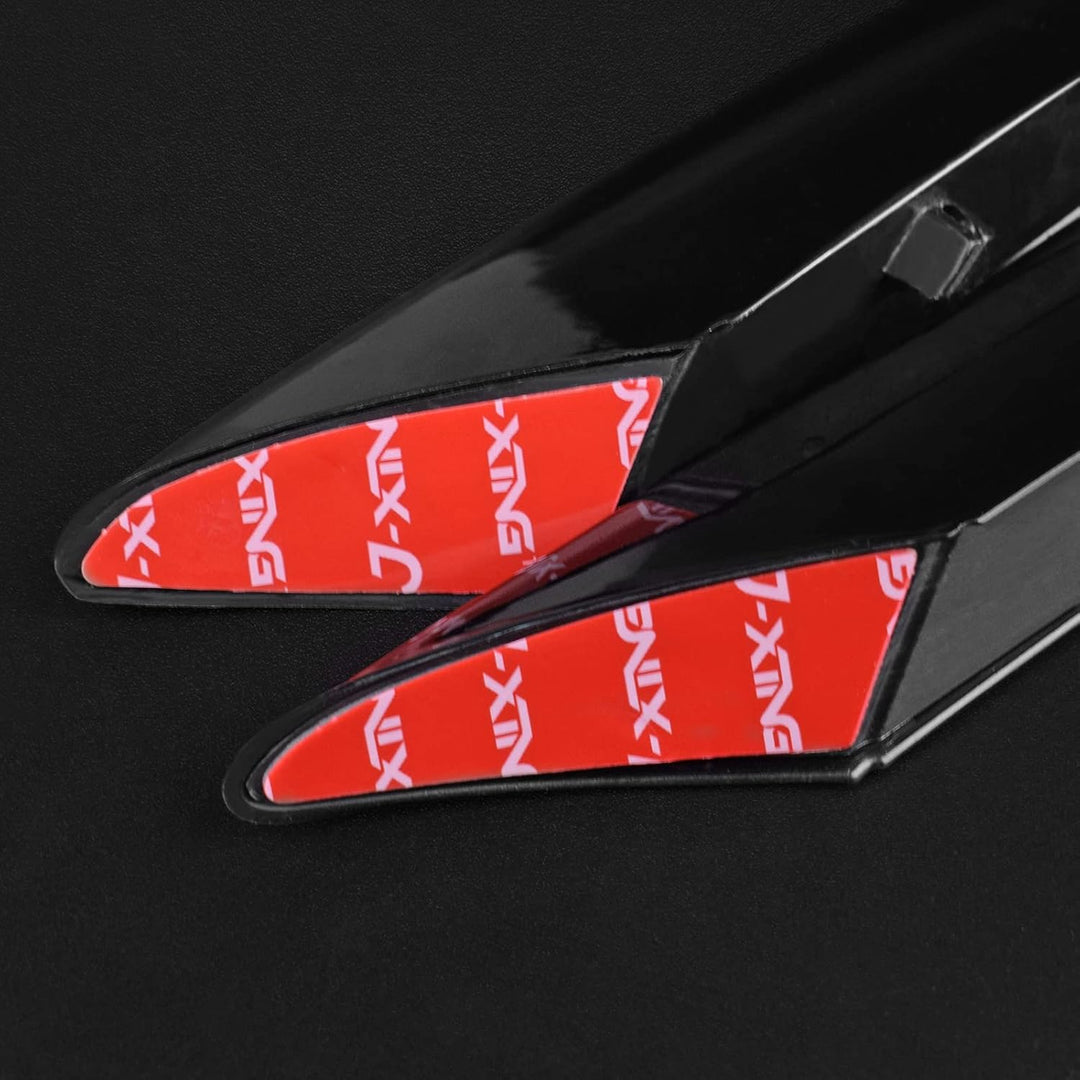 KUNGKIC Frontstossstange Kühlergrill Lip Splitter Spoiler Compatible with Mercedes Benz C Klasse W20