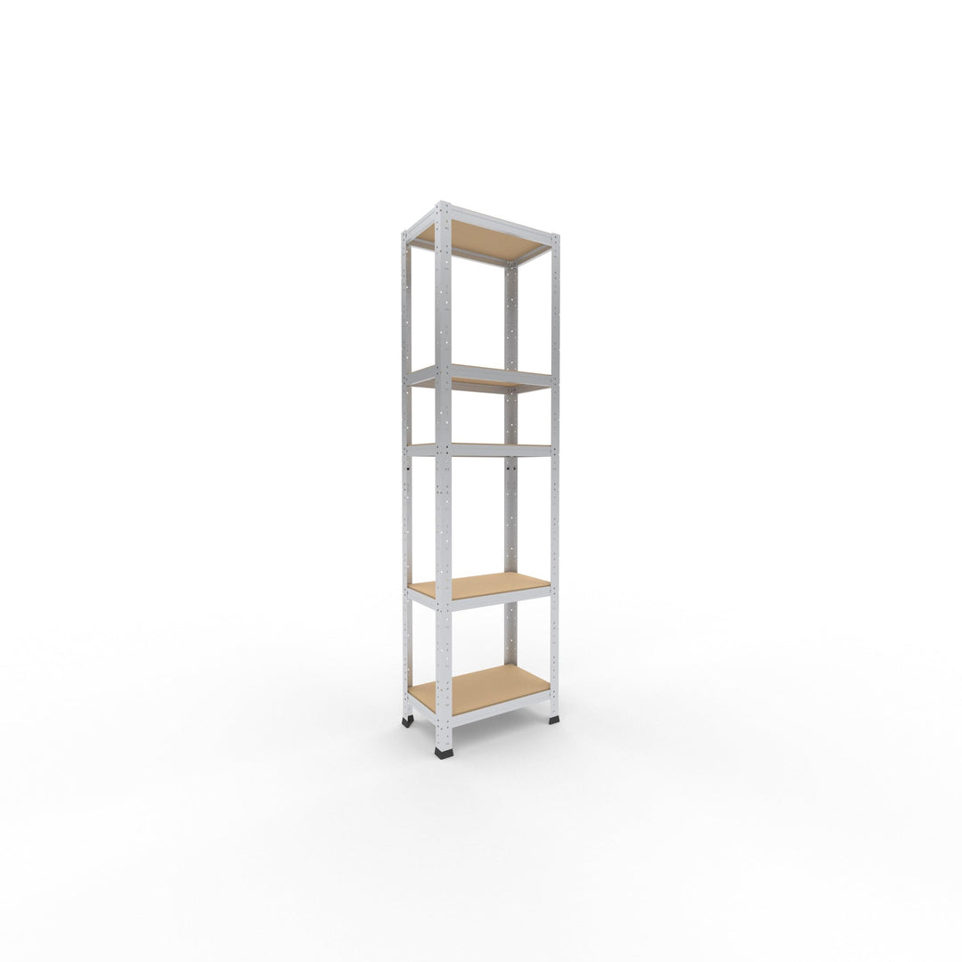 shelfplaza® 180x50x30cm Home Schwerlastregal verzinkt/Metallregal mit 5 Böden/Kellerregal Metall, Ga