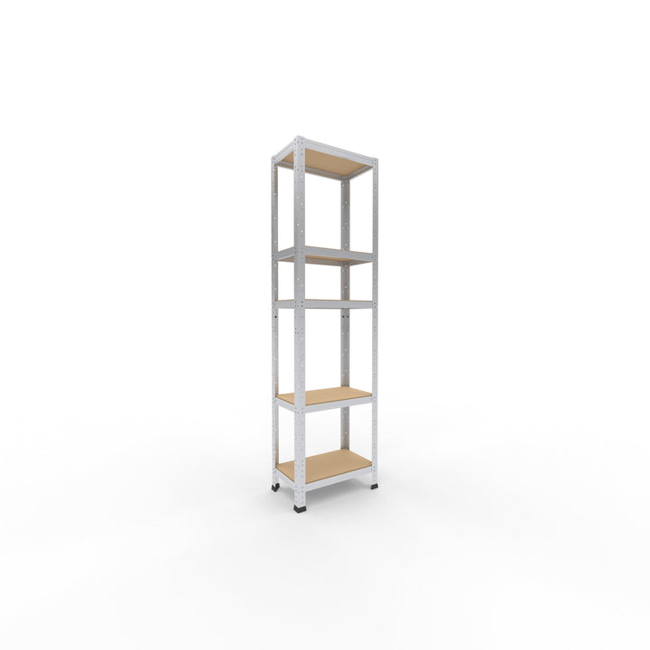 shelfplaza® 180x50x30cm Home Schwerlastregal verzinkt/Metallregal mit 5 Böden/Kellerregal Metall, Ga