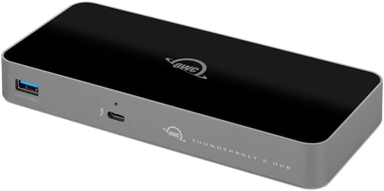 OWC Thunderbolt 5 Hub with 5 Ports for Mac & Windows