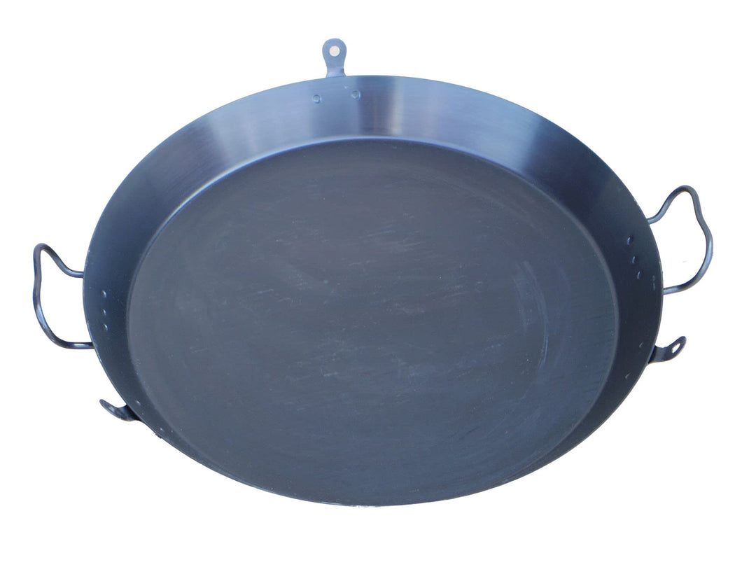 Schwenkgrill Pfanne Helmensdorfer Eisenpfanne gebläut 45 cm Paellapfanne