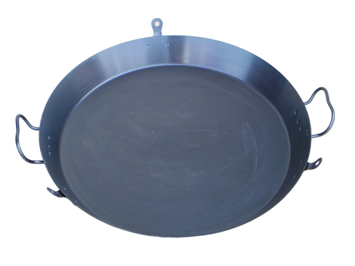 Schwenkgrill Pfanne Helmensdorfer Eisenpfanne gebläut 45 cm Paellapfanne