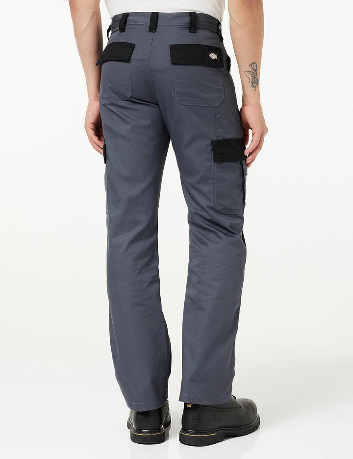 Dickies Herren Everyday Trouser Hose Grey/Black 28W / 34L Cargo, Grey/Black 28W / 34L Cargo