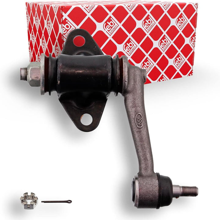 febi bilstein 42457 Lenkzwischenhebel mit Kronenmutter und Splint , 1 Stück