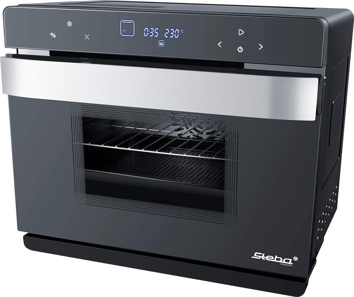 Steba Multifunktions-Dampfbackofen DG 30, Backofen mit Hei?dampf zum schonenden Schnellgaren, Wirksa