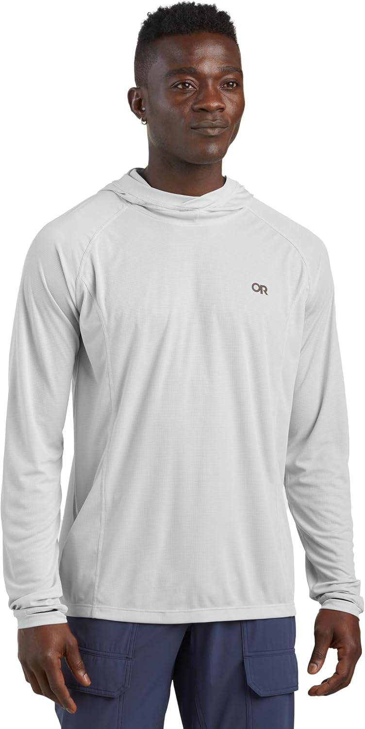 Outdoor Research Herren Echo Hoodie Men Winterberry M Pebbles, M Pebbles