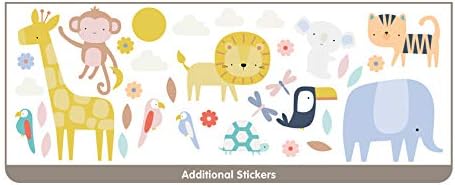 Safari Animals Large Character Tree Sticker