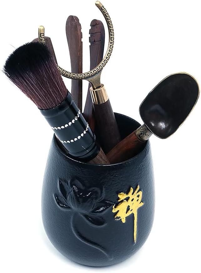 Alnicov Kung Fu Tea Set Zubehör Daquan Tea Zeremony Sechs Herren Set Tee Zubereitung Werkzeug Tee-St