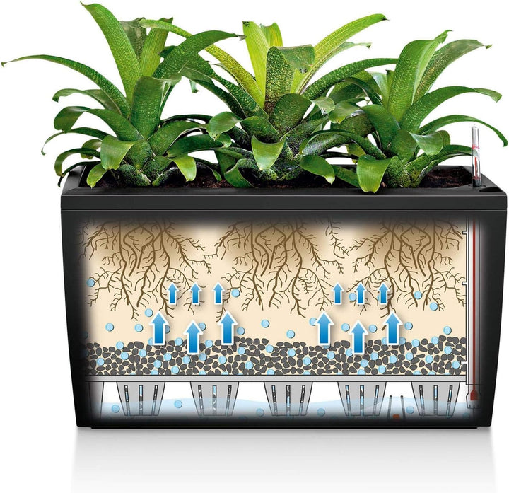 LECHUZA CARARO Premium silber metallic 18808 Silber Metallic Premium, Silber Metallic Premium