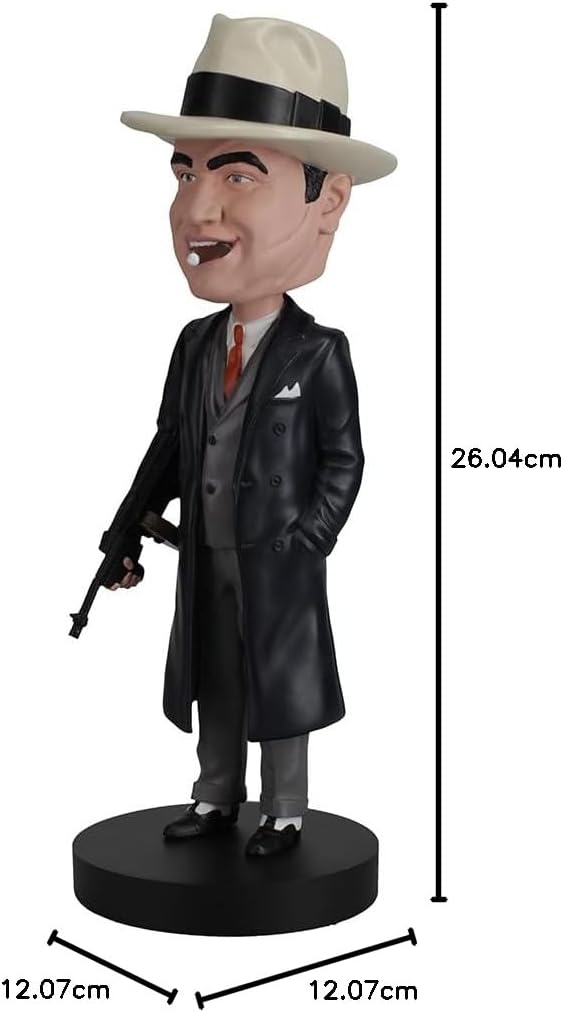 Royal Bobbles Al Capone Wackelkopf-Statue zum Sammeln