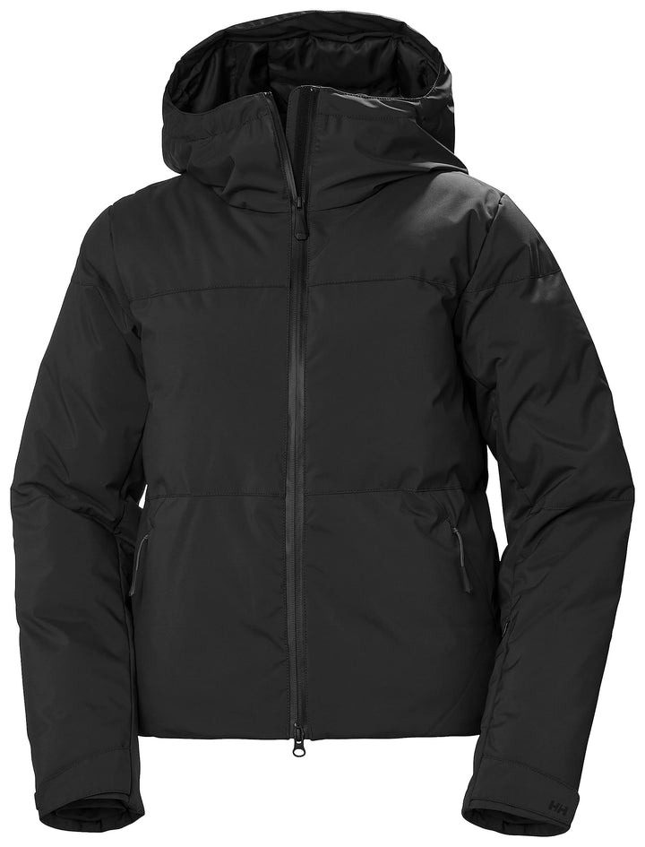 Helly Hansen Damen Nora Kurze Puffy Skijacke XL Schwarz, XL Schwarz