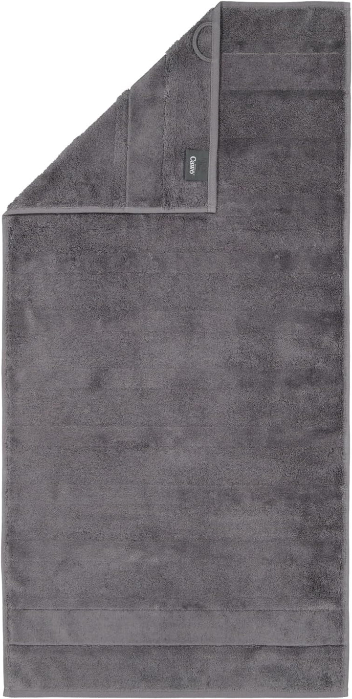 CAWÖ Home Handtücher Noblesse2 Uni 1002 anthrazit - 774 Duschtuch 80x160 cm, Duschtuch 80x160 cm