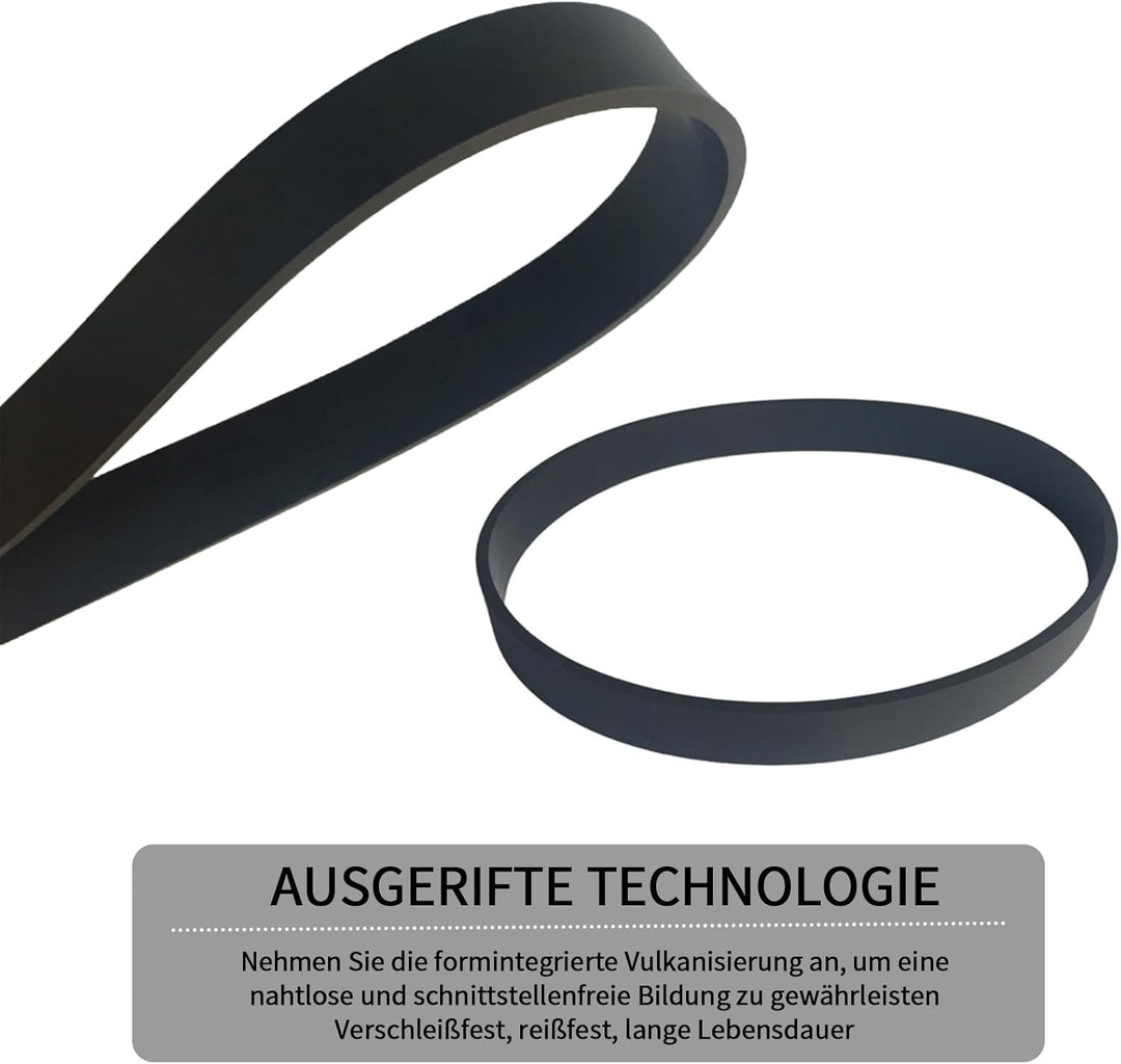 2 Stück 8-Zoll Bandsägen Gummiband, Rutschfester Holzbearbeitung Bandsäge Gummireifen Ersatzteile Sc