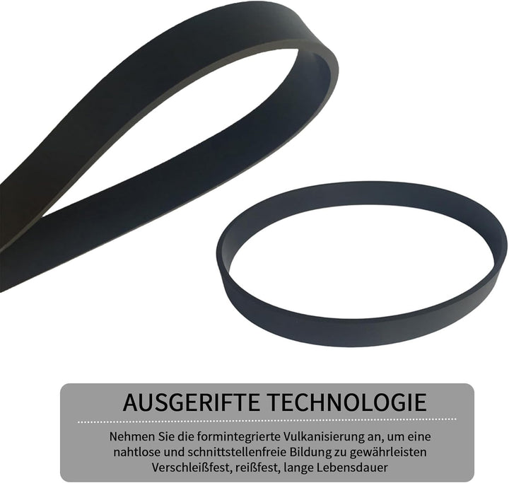 2 Stück 8-Zoll Bandsägen Gummiband, Rutschfester Holzbearbeitung Bandsäge Gummireifen Ersatzteile Sc