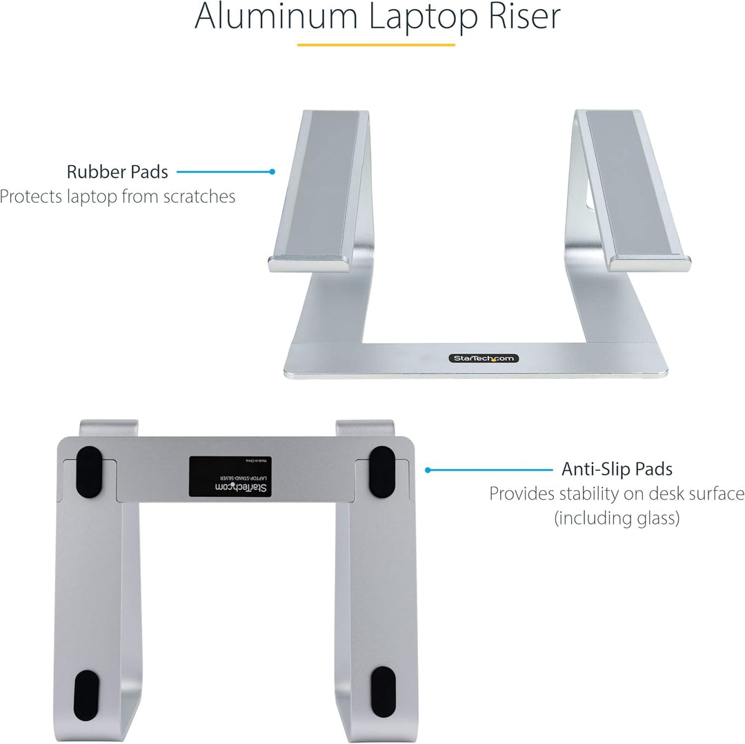 StarTech.com Schreibtisch Laptophalter, Laptophalterung/Laptop ablage/erhöhung bis 5kg Tragkraft, No
