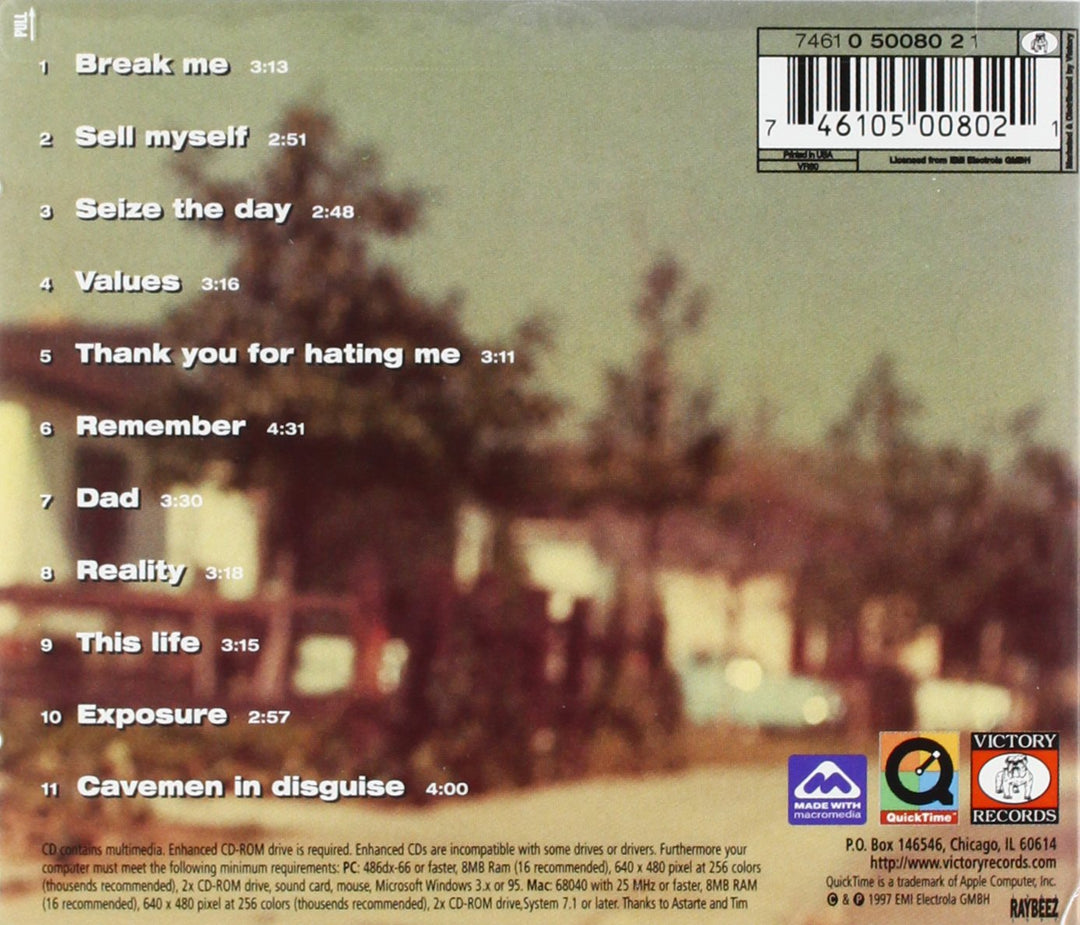 Exposure, Audio-CD