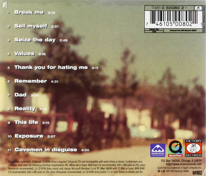 Exposure, Audio-CD