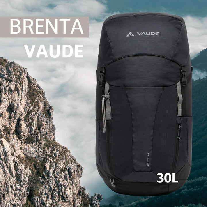 VAUDE Rucksaecke30-39L Brenta 30 Einheitsgrösse Schwarz, Einheitsgrösse Schwarz