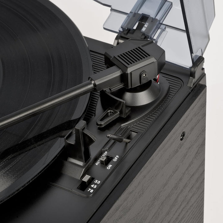 Trevi TT 1072 DAB - Stereo Bluetooth Plattenspielersystem mit Digitalempfänger DAB / DAB+, Encoding