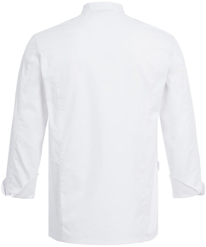 Greiff Gastro Moda Cuisine Herren Premium-Kochjacke Regular-Fit Weiss XXL, Weiß XXL