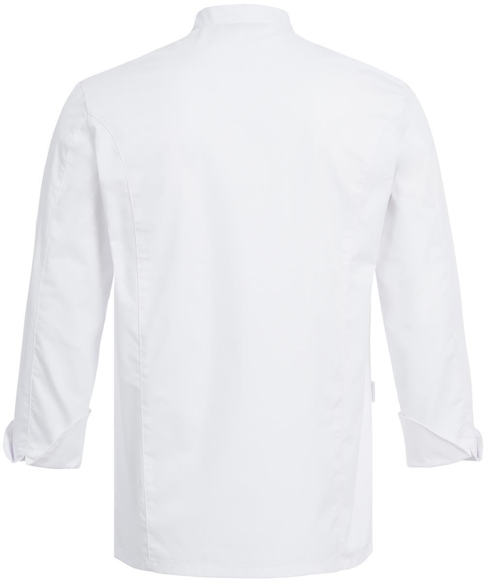 Greiff Grösse M gastro moda Herren Cuisine Premium Kochjacke Regular Fit Weiss Modell 5566