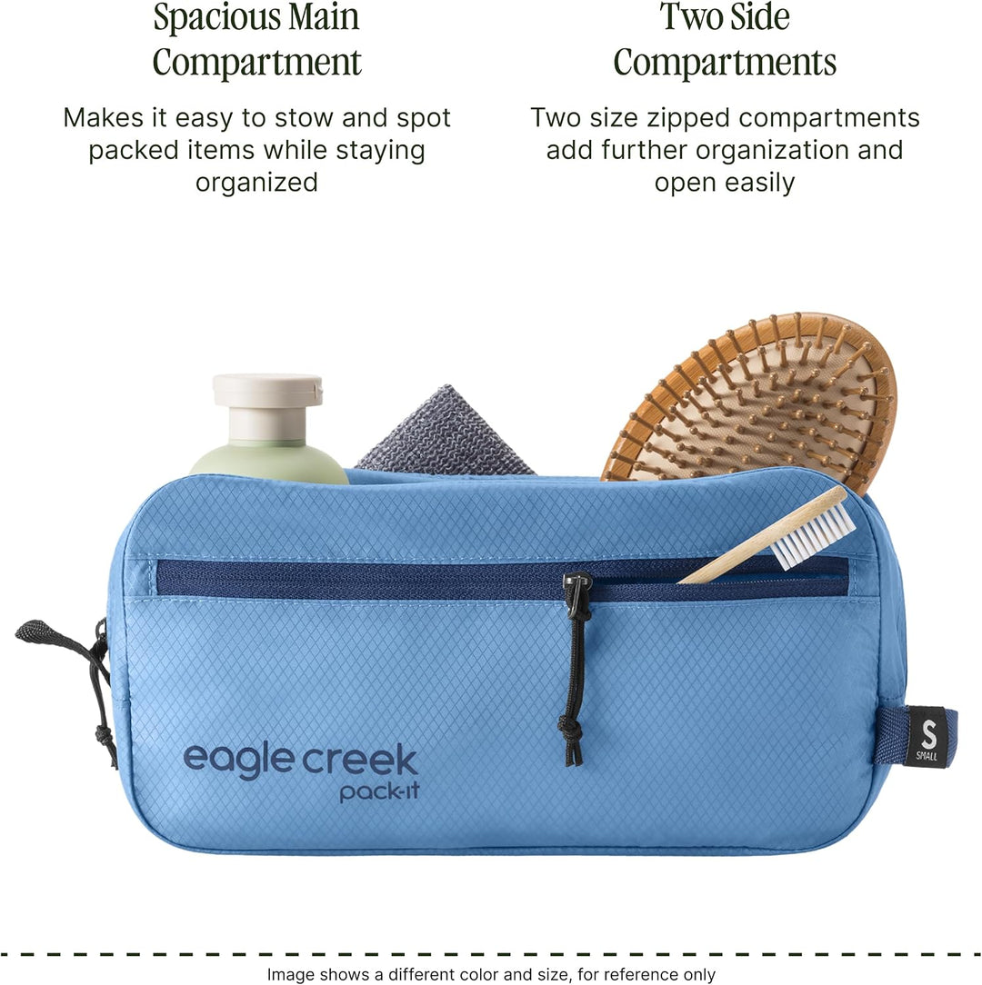 eagle creek Kulturbeutel Pack-It Isolate Quick Trip Storm Grey hellgrau S Storm Grey, S Storm Grey