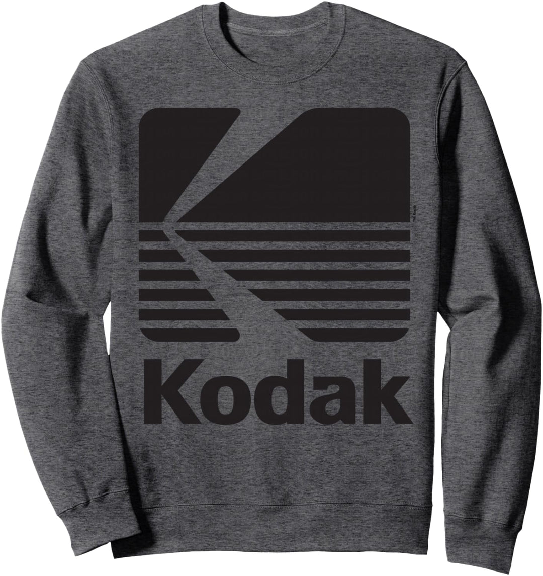 80er Jahre Vintage Kodak Logo - schwarz - Sweatshirt Sweatshirt