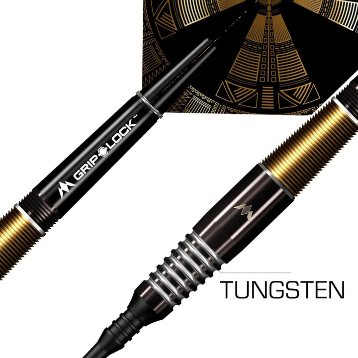 Mission Crypt Black & Gold PVD M2 90% Softdarts 21 Gramm