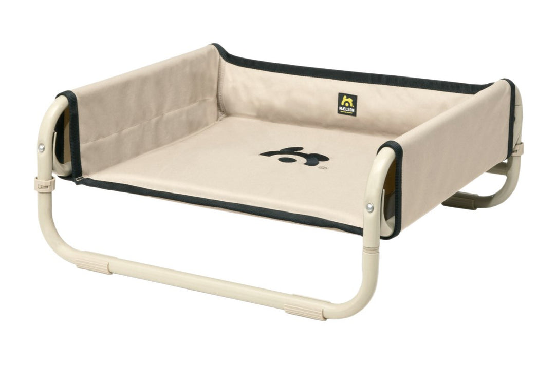 Maelson Soft Bed - faltbares Hundebett / Hundeliege, SB 7186 beige L - 86 x 86 x 34cm, beige L - 86