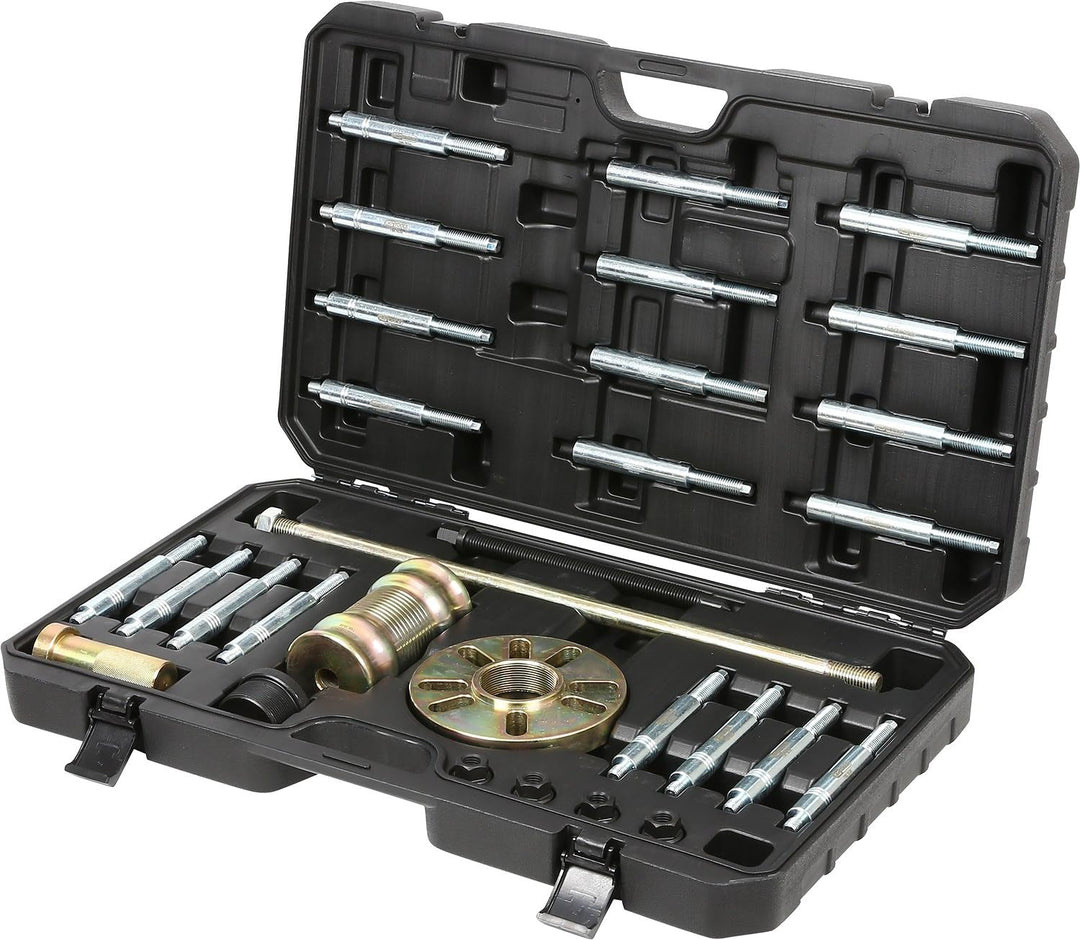 KS Tools 700.1530 Universal-Radnaben- und Gelenkwellen-Abzieher-Satz, 30-tlg