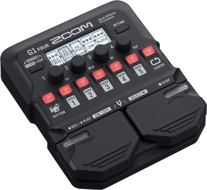 Zoom G1 FOUR Gitarreneffekt Multieffekt