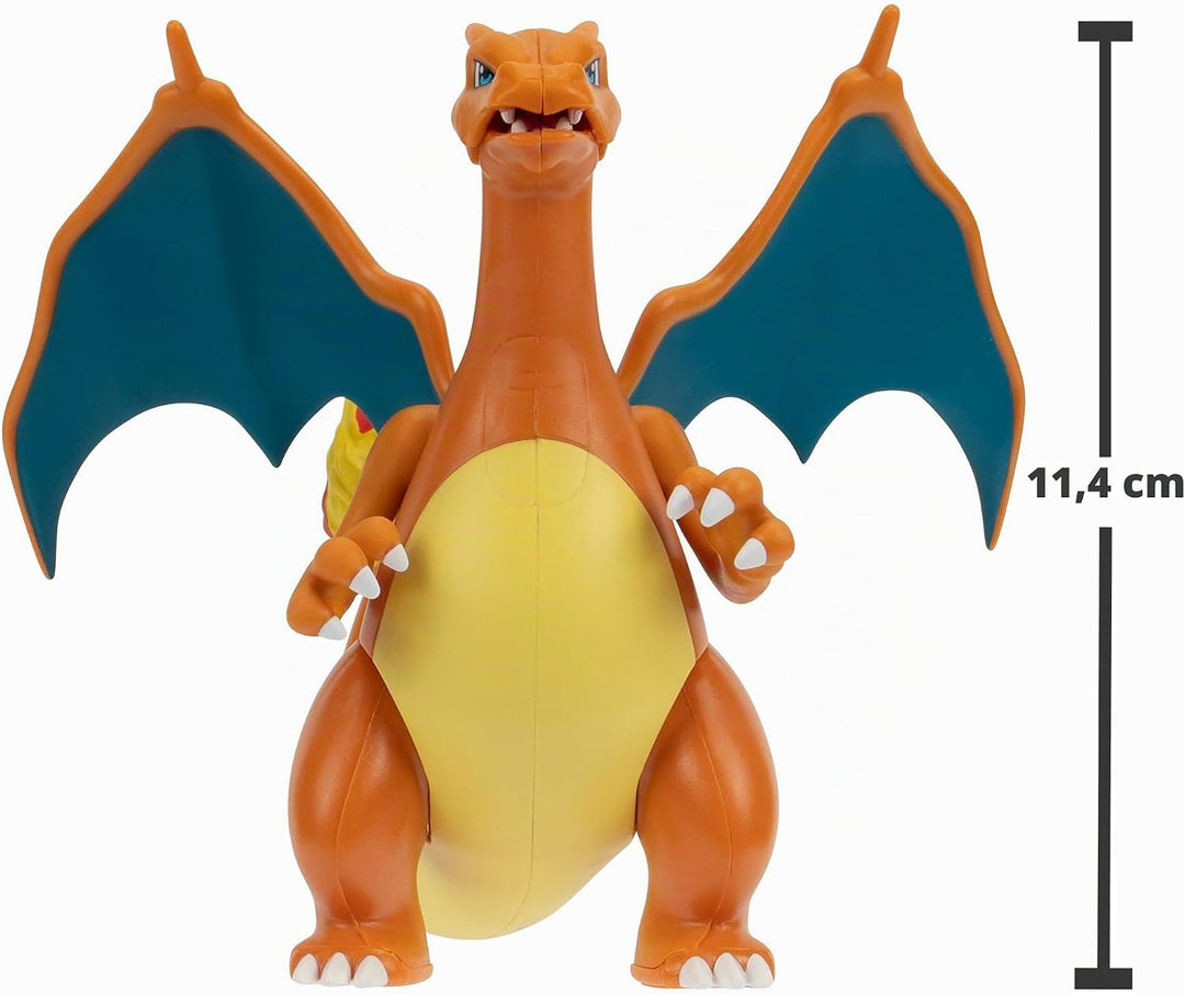 Pokémon Action Charizard Figur, 12 cm, 95132