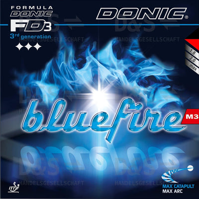 DONIC Bluefire M3 Tischtennis-Belag Rot 2,0 mm, Rot 2,0 mm