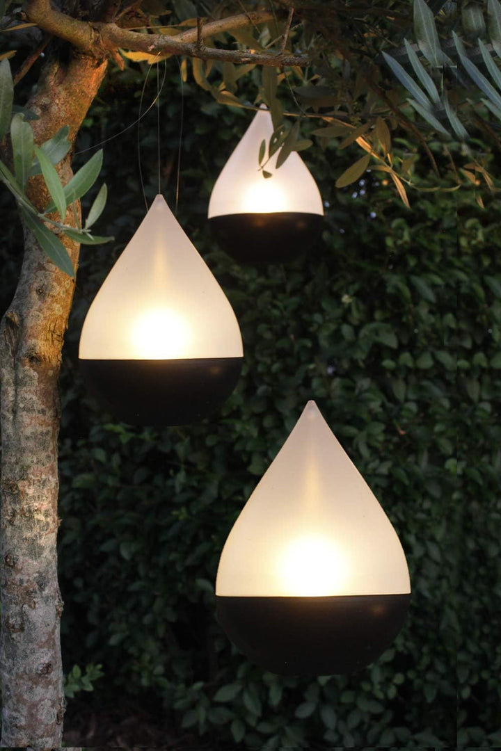 Solarleuchte Tropfen zum hängen oder stellen Gartenlampe Solarlampe Hängeleuchte Tischlampe Tischleu